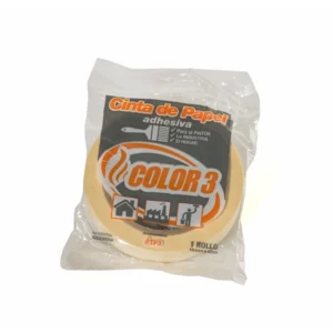 Cinta de Papel para Enmascarar TF3. Óptima adherencia, se despega sin dejar rastros.