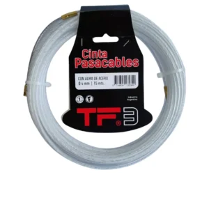 Cinta Pasacable TF3 Alma de Acero. Resistencia de 100 kgf para trabajos exigentes.