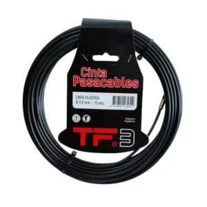 Cinta Pasacable Plástica TF3 con monofilamento y puntera roscada para instalaciones eléctricas.